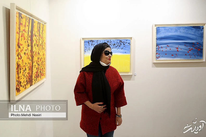 (تصاویر) نمایشگاه نقاشی مریم حیدرزاده